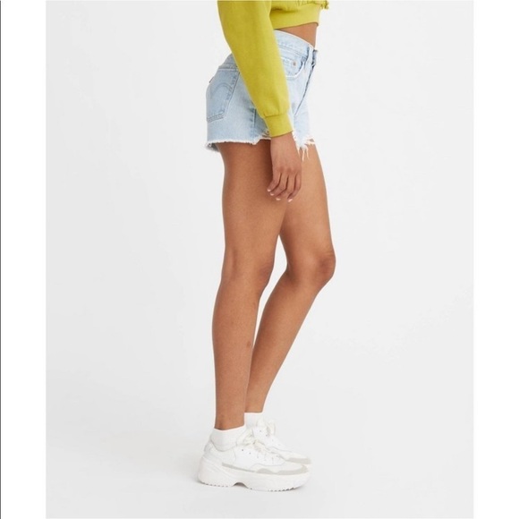Levi’s 501 high rise Jean shorts new - Picture 3 of 8
